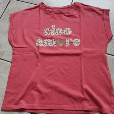 T-shirt fille 10 ans vertbaudet 